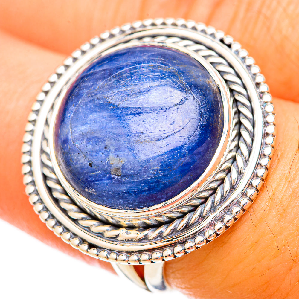 Kyanite Rings handcrafted by Ana Silver Co - RING121184
