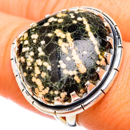 Ocean Jasper Rings handcrafted by Ana Silver Co - RING121195