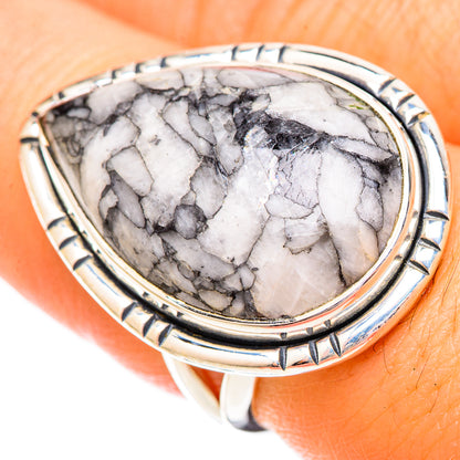 Pinolith Jasper Rings handcrafted by Ana Silver Co - RING121214