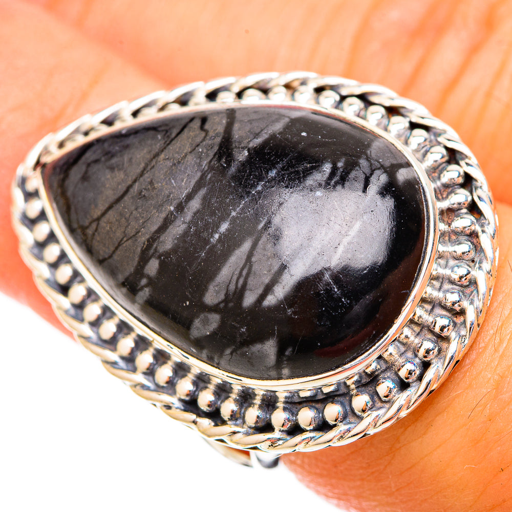 Picasso Jasper Rings handcrafted by Ana Silver Co - RING121217