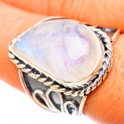 Dendritic Opal Rings handcrafted by Ana Silver Co - RING121221