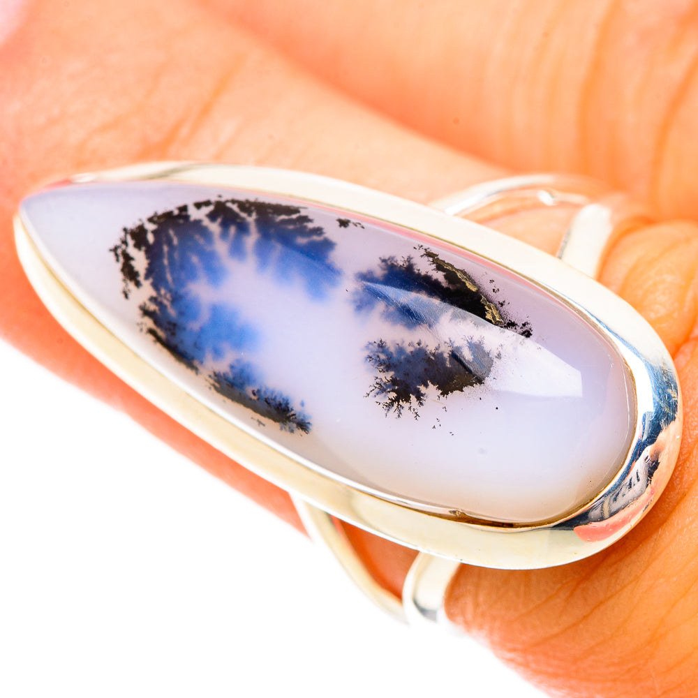Rainbow Moonstone Rings handcrafted by Ana Silver Co - RING121222