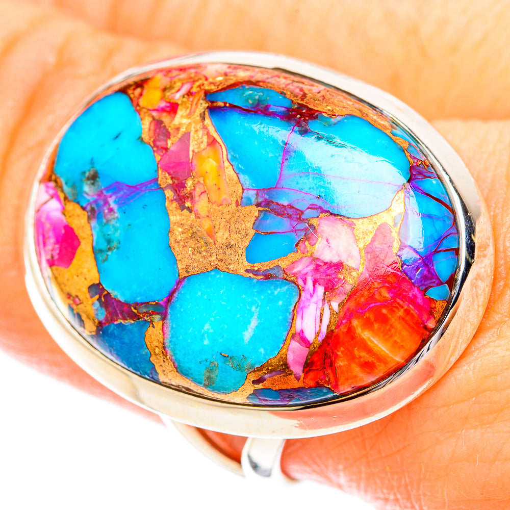Ethiopian Opal Rings handcrafted by Ana Silver Co - RING121226