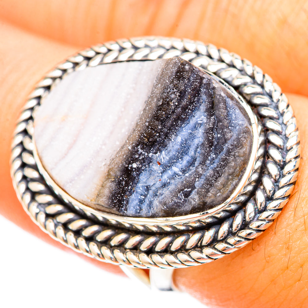 Desert Druzy Rings handcrafted by Ana Silver Co - RING121230