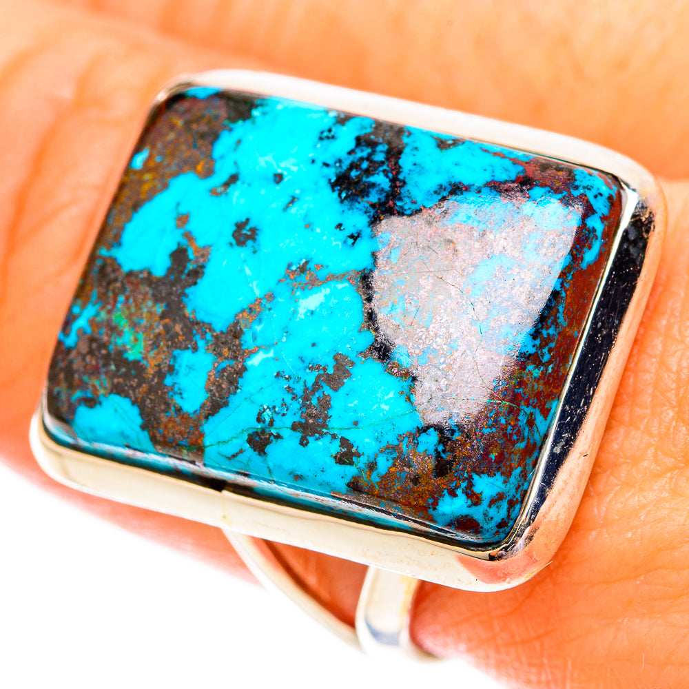 Shattuckite Rings handcrafted by Ana Silver Co - RING121237