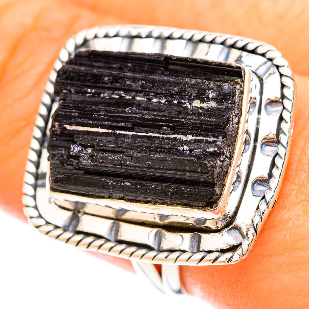 Tektite Rings handcrafted by Ana Silver Co - RING121264