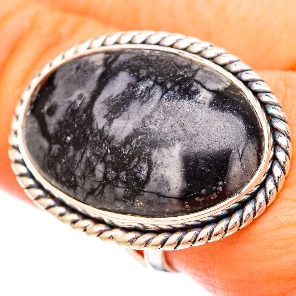 Picasso Jasper Rings handcrafted by Ana Silver Co - RING121265