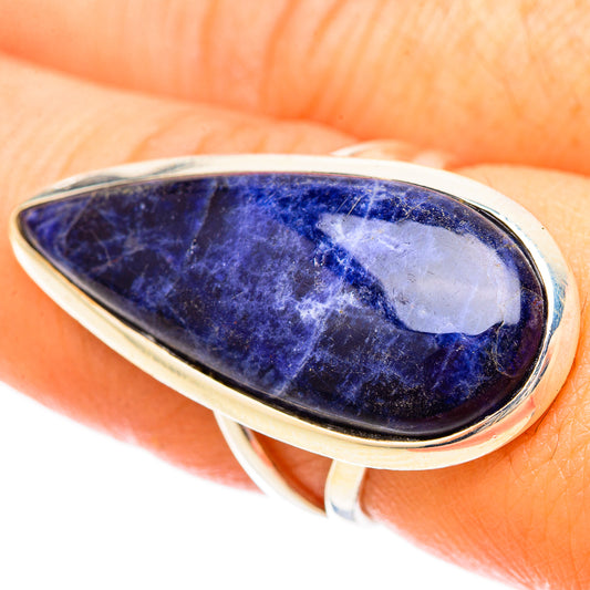 Sodalite Rings handcrafted by Ana Silver Co - RING121283