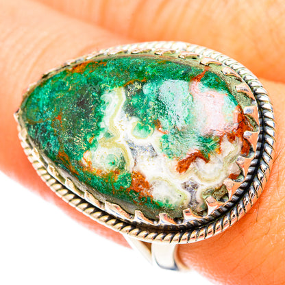 Malachite Rings handcrafted by Ana Silver Co - RING121294