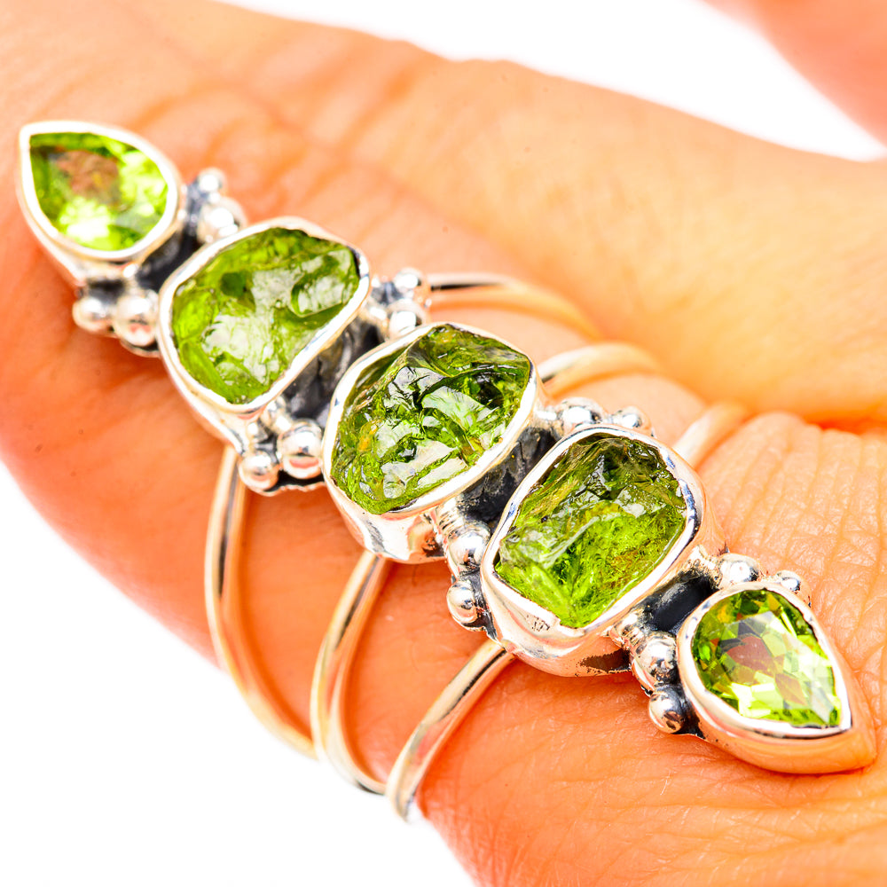 Peridot Rings handcrafted by Ana Silver Co - RING121299