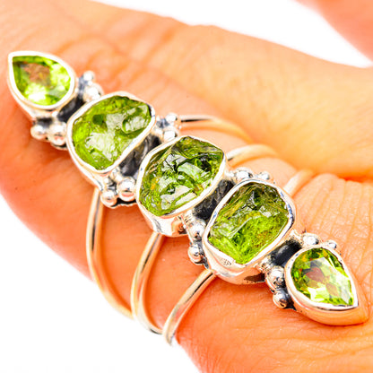 Peridot Rings handcrafted by Ana Silver Co - RING121299