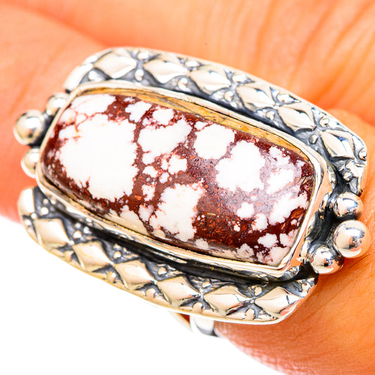 Wild Horse Jasper Rings handcrafted by Ana Silver Co - RING121304