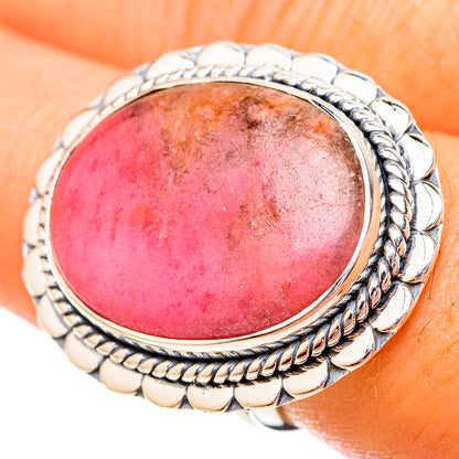 Rhodonite Rings handcrafted by Ana Silver Co - RING121305