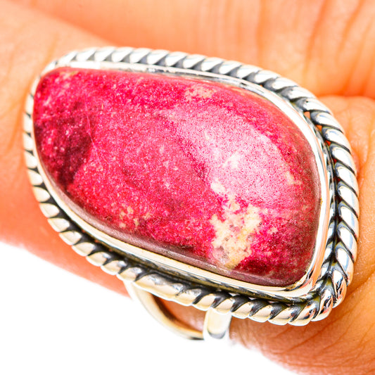 Thulite Rings handcrafted by Ana Silver Co - RING121306