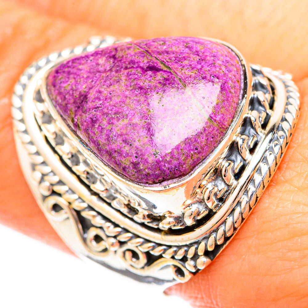 Stichtite Rings handcrafted by Ana Silver Co - RING121310