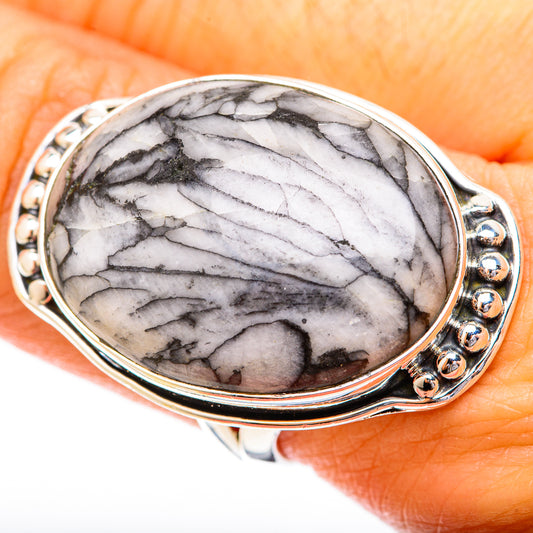 Pinolith Jasper Rings handcrafted by Ana Silver Co - RING121313