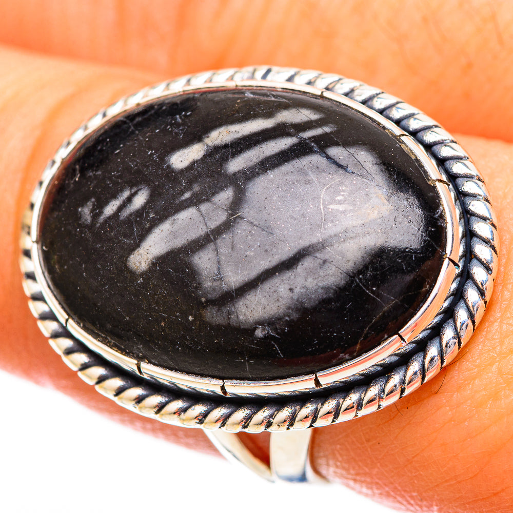 Picasso Jasper Rings handcrafted by Ana Silver Co - RING121315