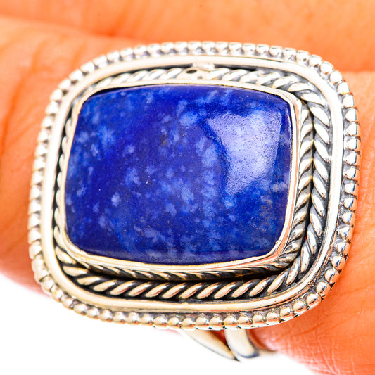 Sodalite Rings handcrafted by Ana Silver Co - RING121326