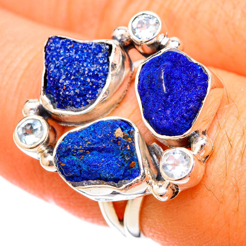 Lapis Lazuli Rings handcrafted by Ana Silver Co - RING121331