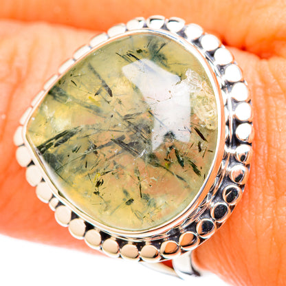 Prehnite Rings handcrafted by Ana Silver Co - RING121339