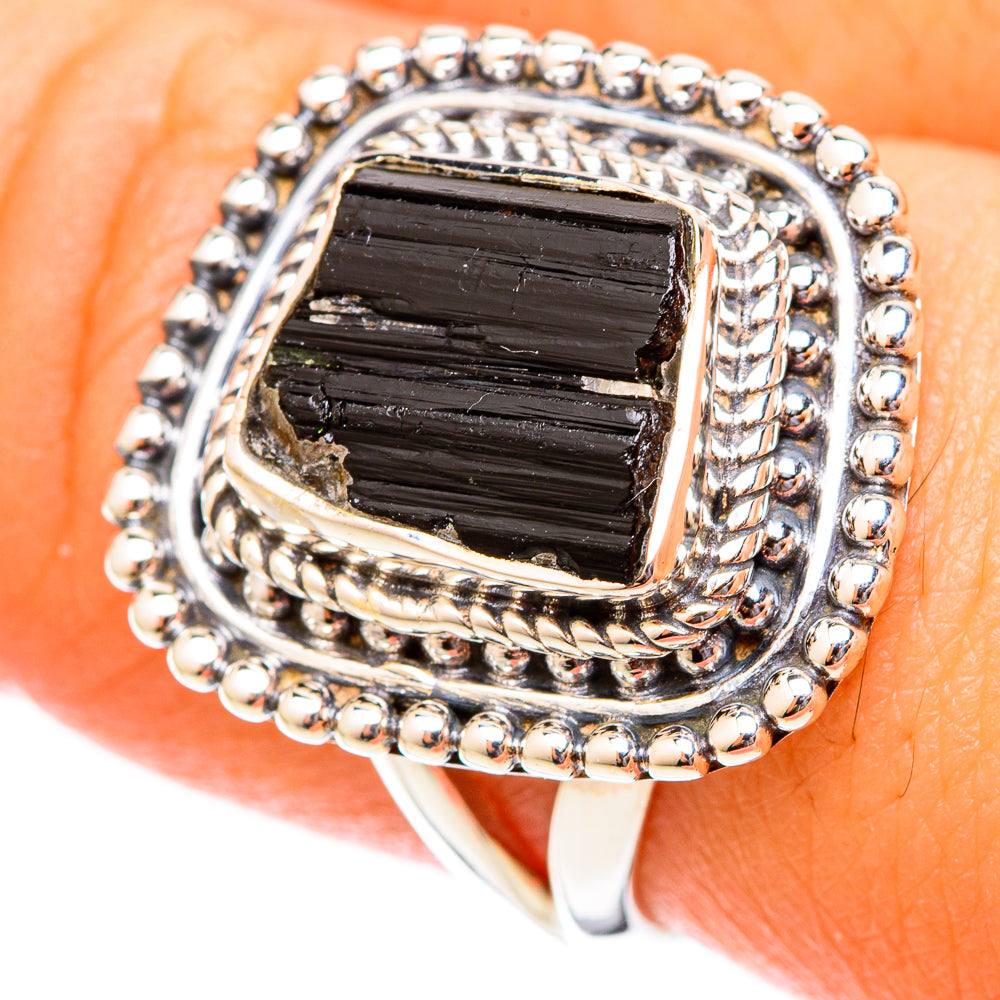 Tektite Rings handcrafted by Ana Silver Co - RING121353