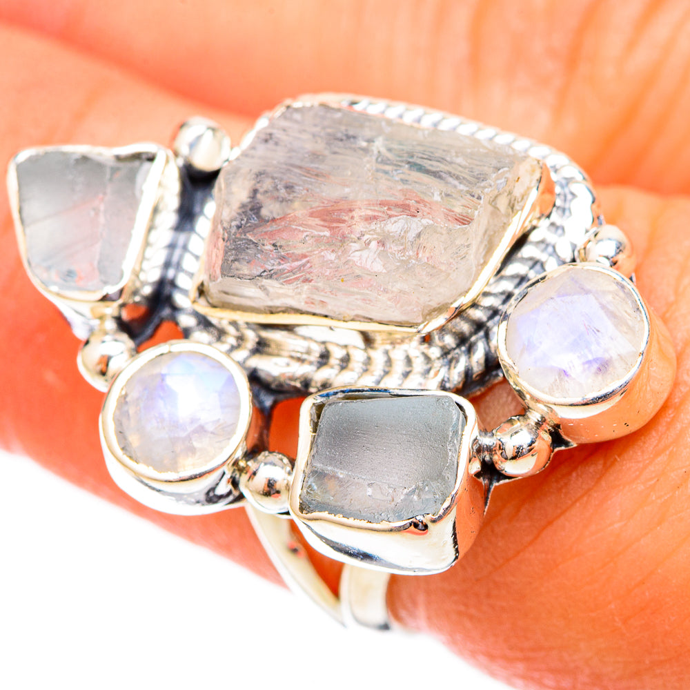 White Quartz Rings handcrafted by Ana Silver Co - RING121363