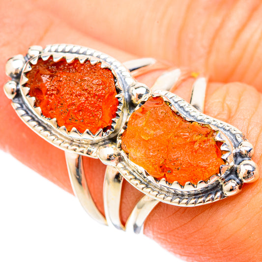 Carnelian Rings handcrafted by Ana Silver Co - RING121377