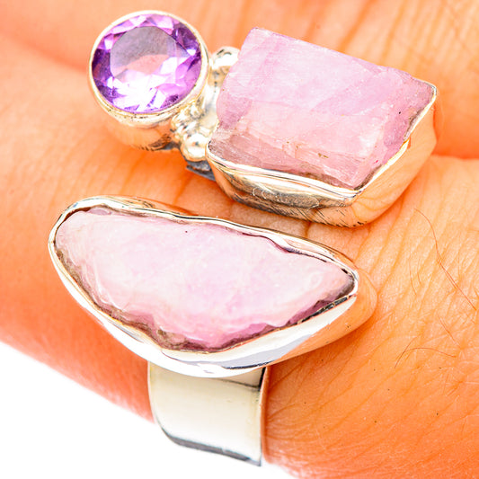 Kunzite Rings handcrafted by Ana Silver Co - RING121379