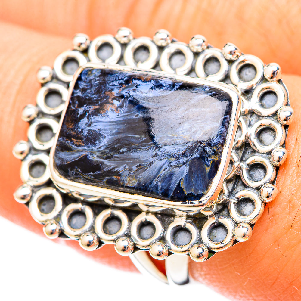 Pietersite Rings handcrafted by Ana Silver Co - RING121387