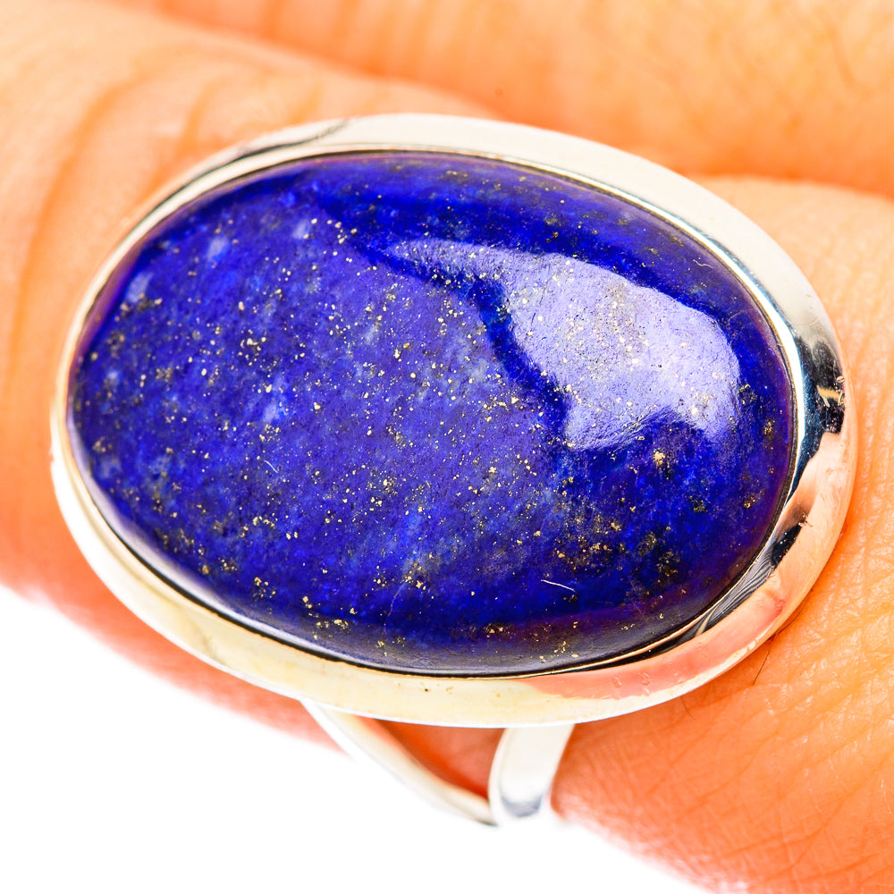Lapis Lazuli Rings handcrafted by Ana Silver Co - RING121398