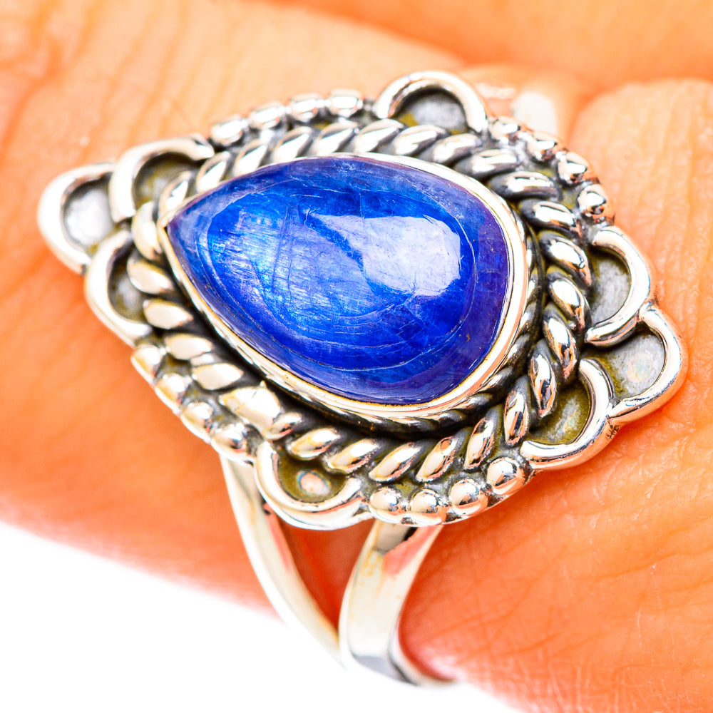 Kyanite Rings handcrafted by Ana Silver Co - RING121399