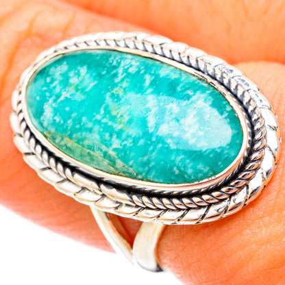 Amazonite Rings handcrafted by Ana Silver Co - RING121405