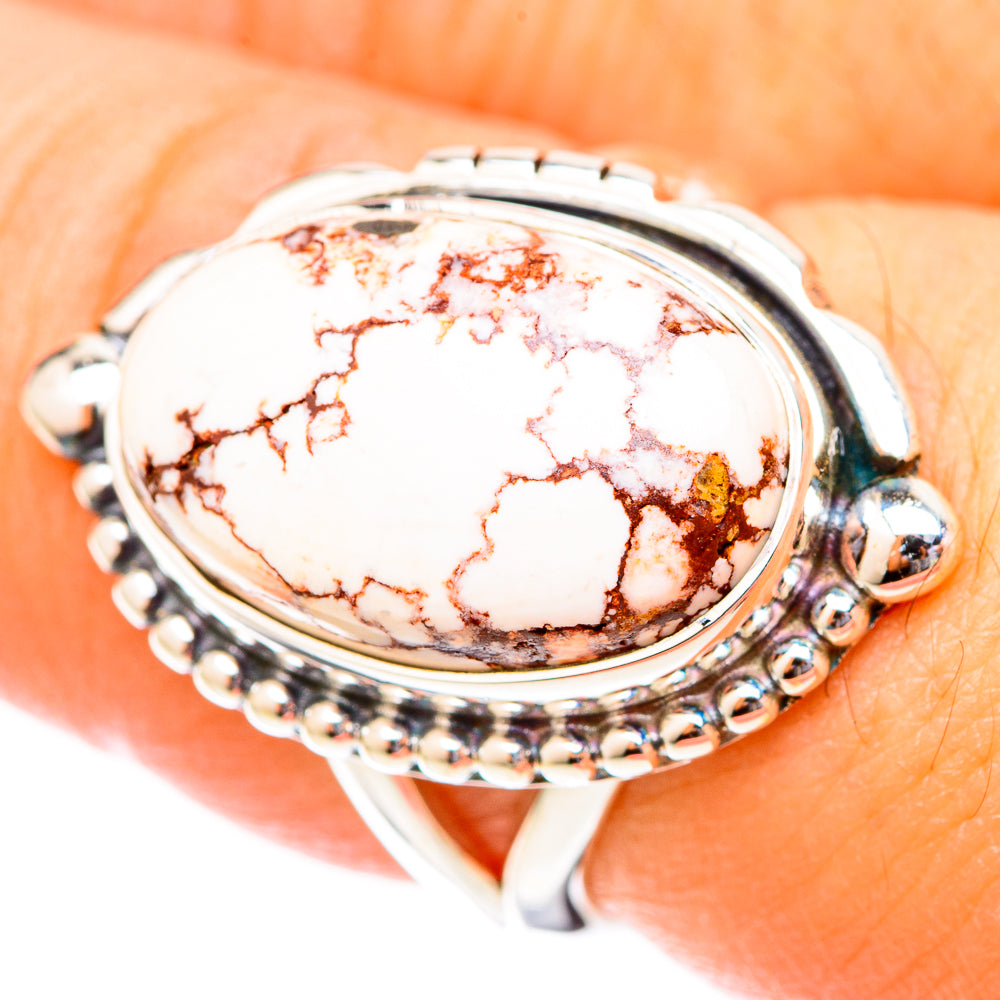 Wild Horse Jasper Rings handcrafted by Ana Silver Co - RING121406