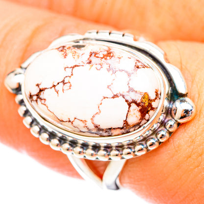 Wild Horse Jasper Rings handcrafted by Ana Silver Co - RING121406