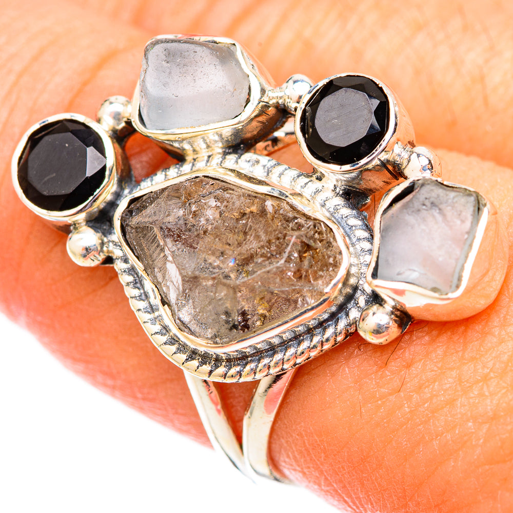 Herkimer Diamond Rings handcrafted by Ana Silver Co - RING121414