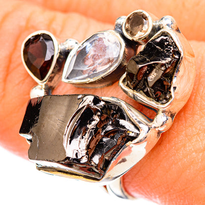 Shungite Rings handcrafted by Ana Silver Co - RING121416
