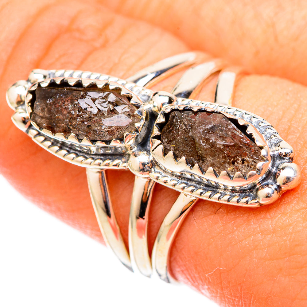 Herkimer Diamond Rings handcrafted by Ana Silver Co - RING121448