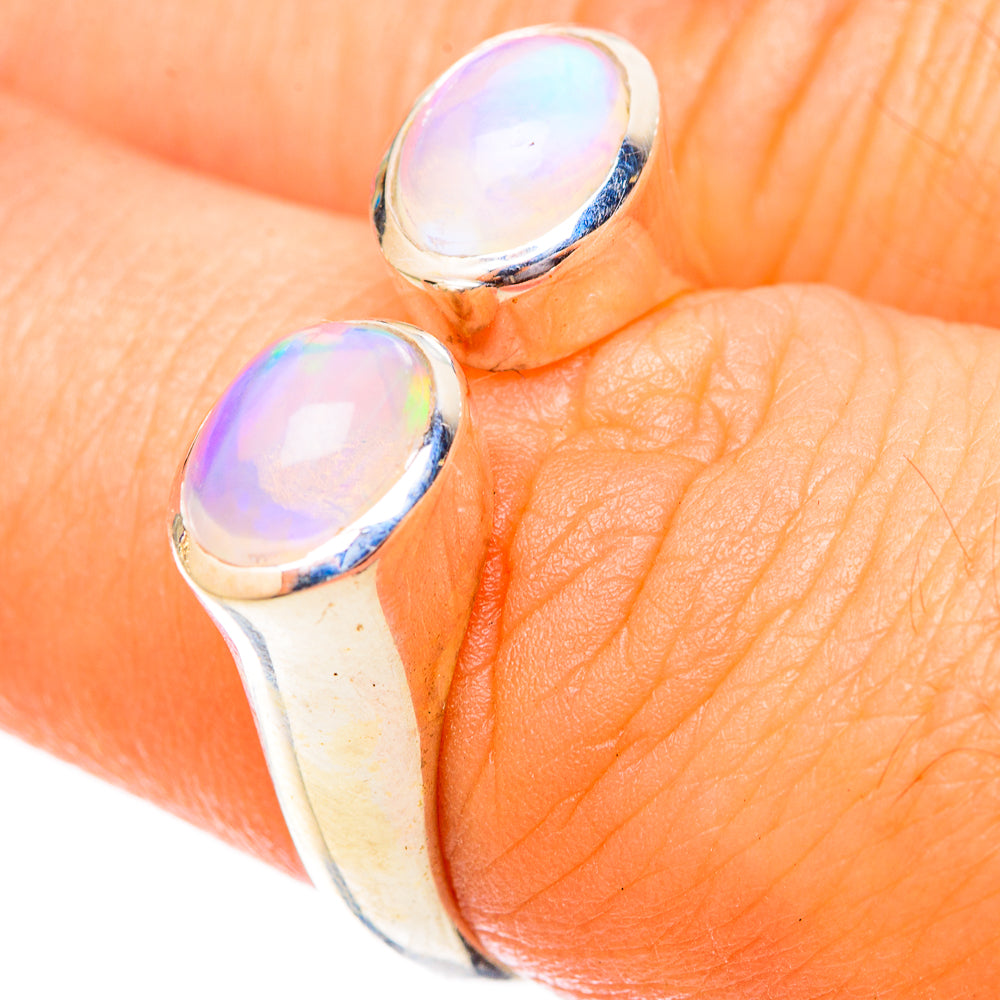 Ethiopian Opal Rings handcrafted by Ana Silver Co - RING121451
