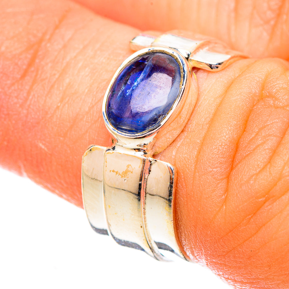 Kyanite Rings handcrafted by Ana Silver Co - RING121455