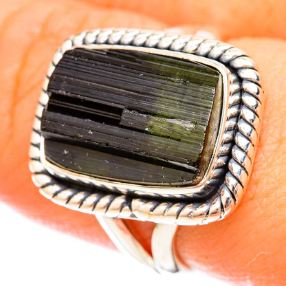 Chrome Diopside Rings handcrafted by Ana Silver Co - RING121460
