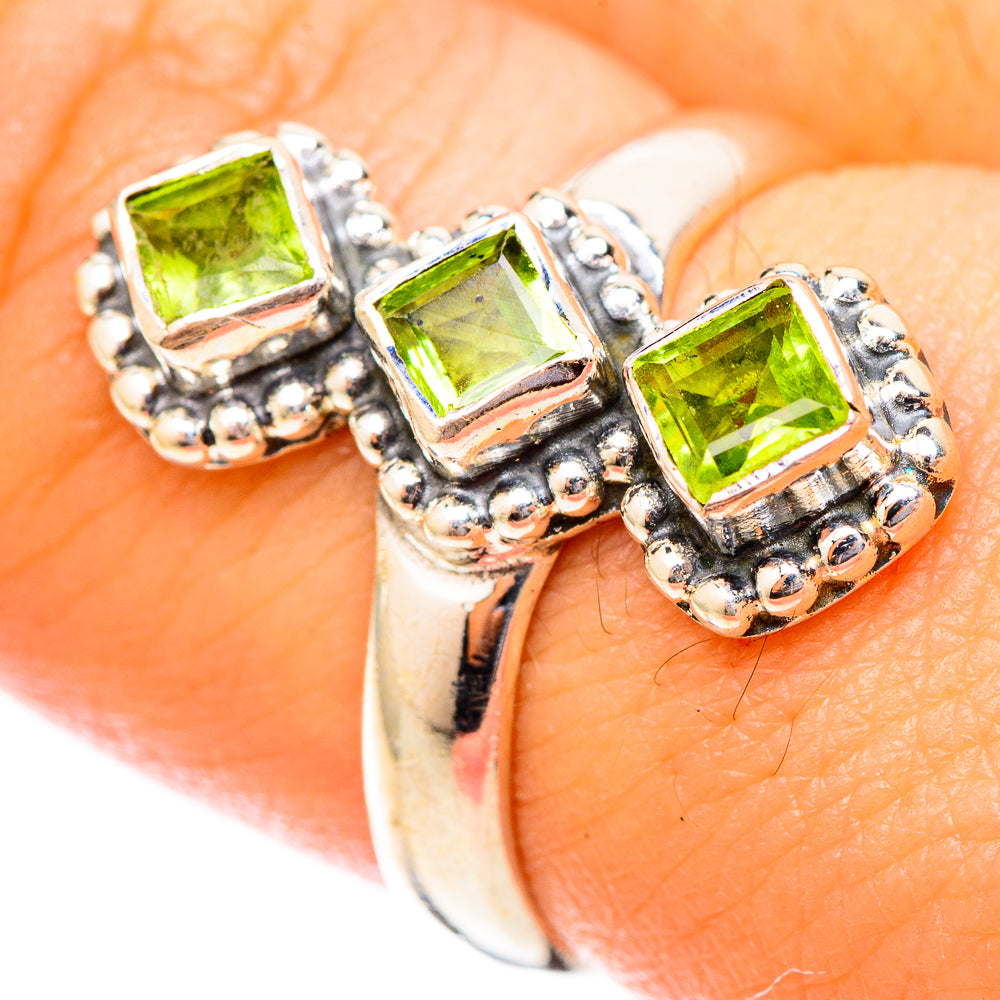 Peridot Rings handcrafted by Ana Silver Co - RING121467