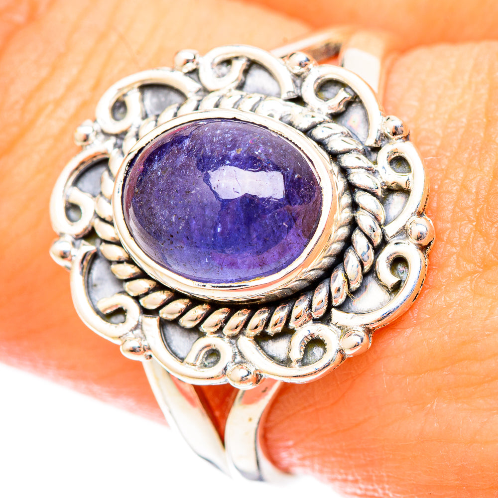 Tanzanite Rings handcrafted by Ana Silver Co - RING121476