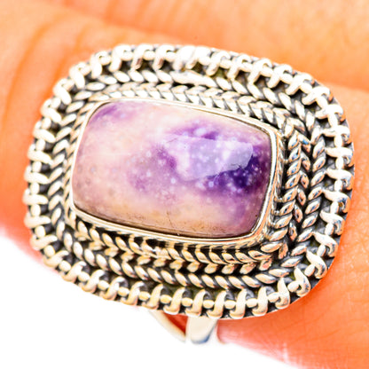 Tiffany Stone Rings handcrafted by Ana Silver Co - RING121478