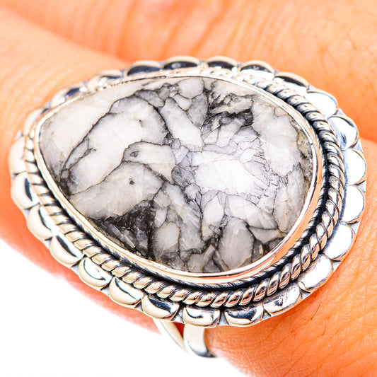 Pinolith Jasper Rings handcrafted by Ana Silver Co - RING121483