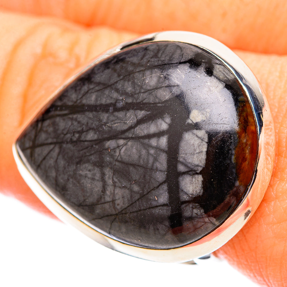 Picasso Jasper Rings handcrafted by Ana Silver Co - RING121486