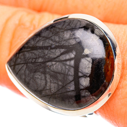 Picasso Jasper Rings handcrafted by Ana Silver Co - RING121486