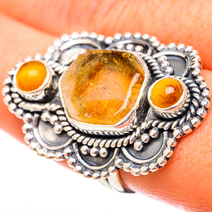 Citrine Rings handcrafted by Ana Silver Co - RING121530