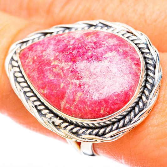 Thulite Rings handcrafted by Ana Silver Co - RING121532