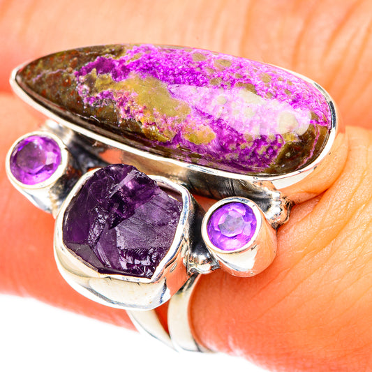 Stichtite Rings handcrafted by Ana Silver Co - RING121537