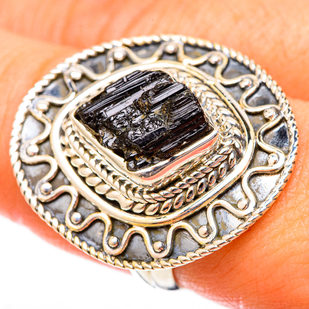 Tektite Rings handcrafted by Ana Silver Co - RING121540
